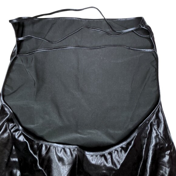 ⭐ NWT Pink Lipstick Sleek & Wet Mini Dress • Brand New Boxed • Black • M/L ⭐ - Picture 5 of 7